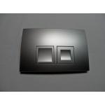 Geberit Delta 50 nyomólap, matt króm színű