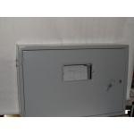 Gázóraszekrény, szerelhető, ablakos, fém