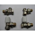 Radiátor szelep import, réz és vascsőre