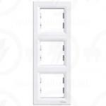 Schneider Asfora vízszintes fehér keret